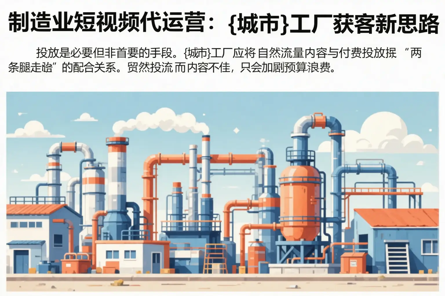 制造业短视频代运营：陈仓工厂获客新思路